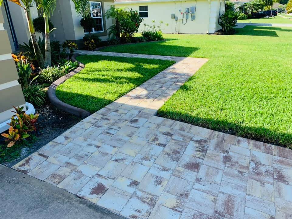 walkway pavers installer brevard county florida