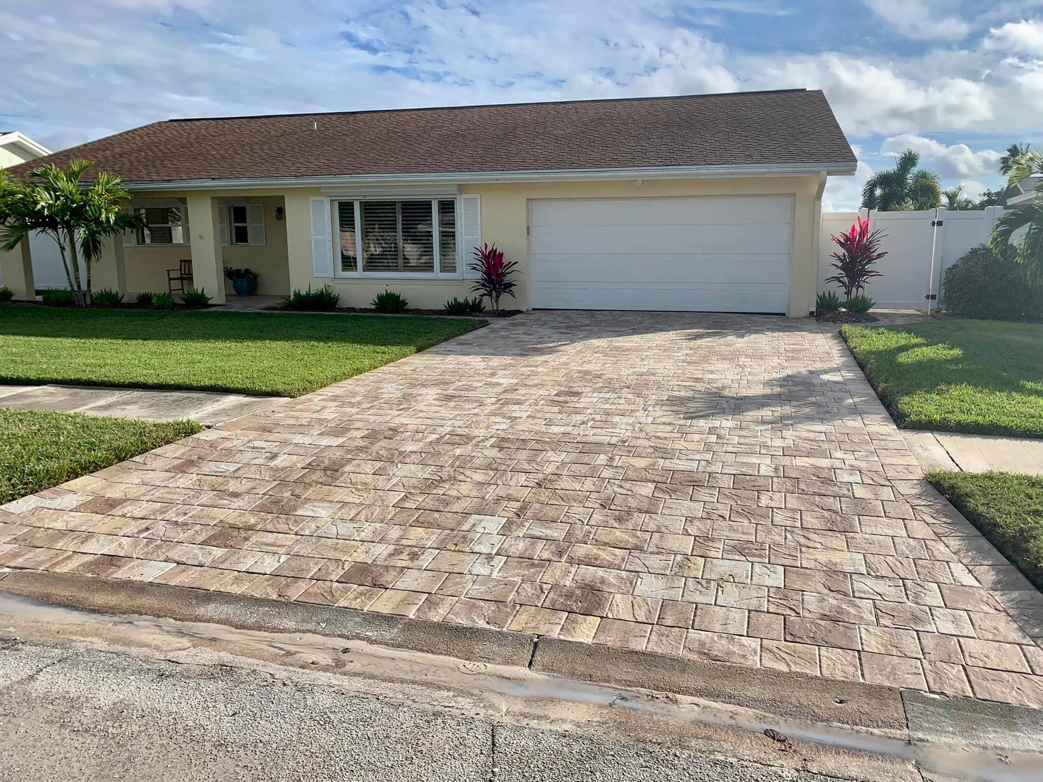 driveway pavers in Brevard County, Florida