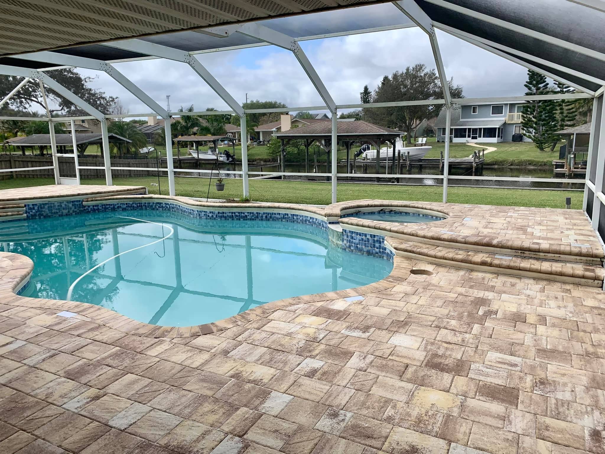 pool deck pavers