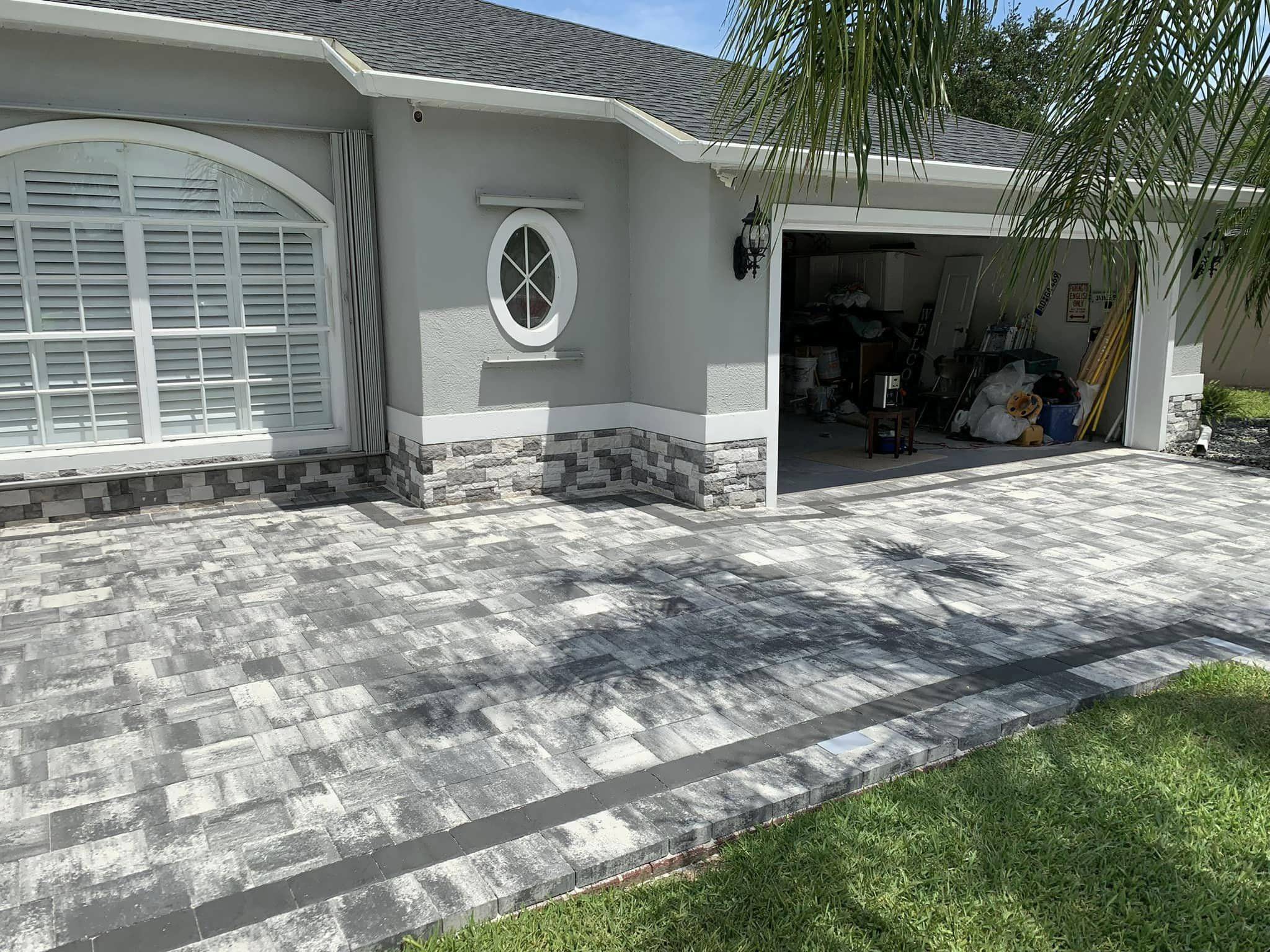 Front Entrance Paver Walkways