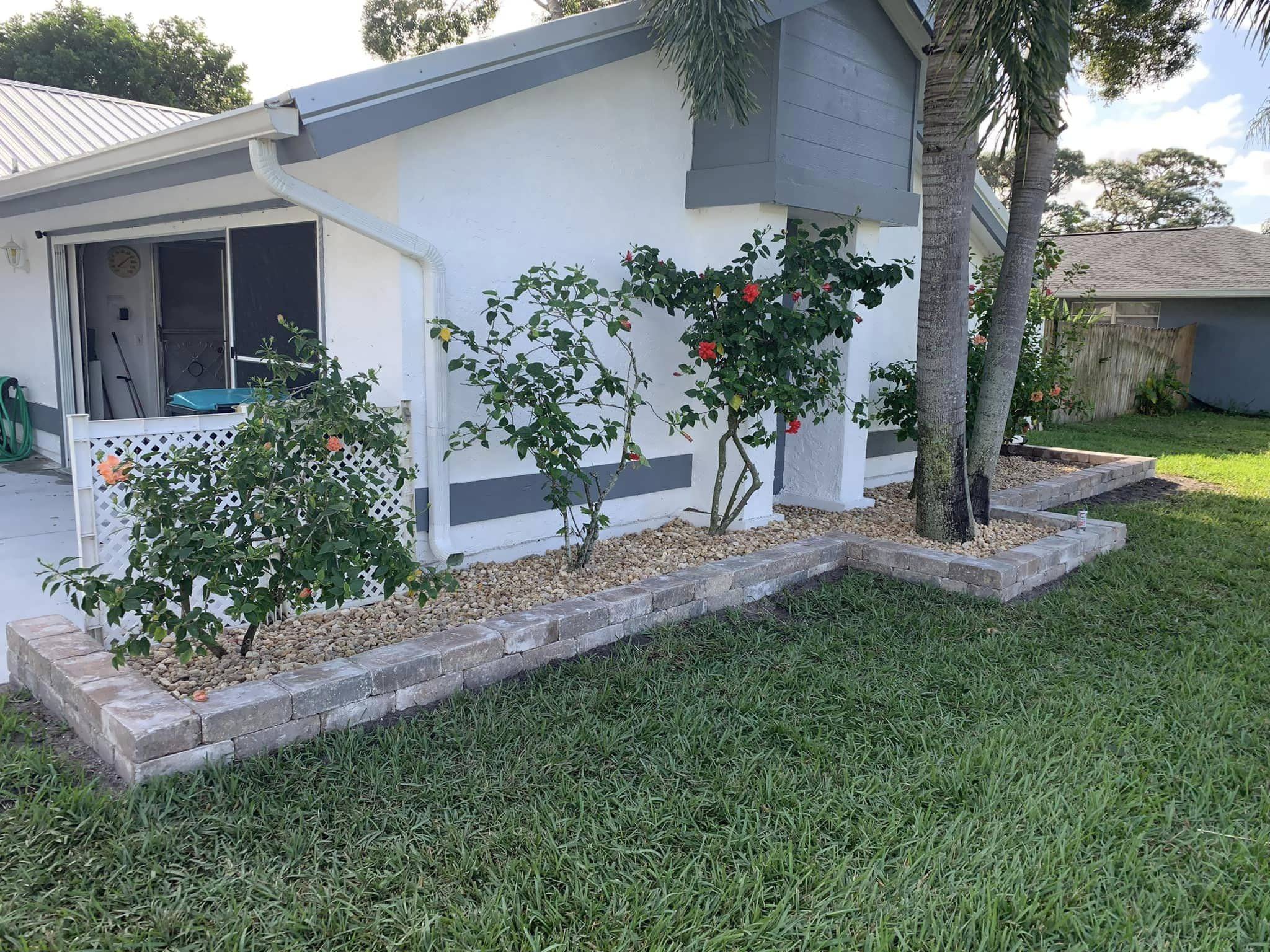 backyard paver curbs melbourne florida