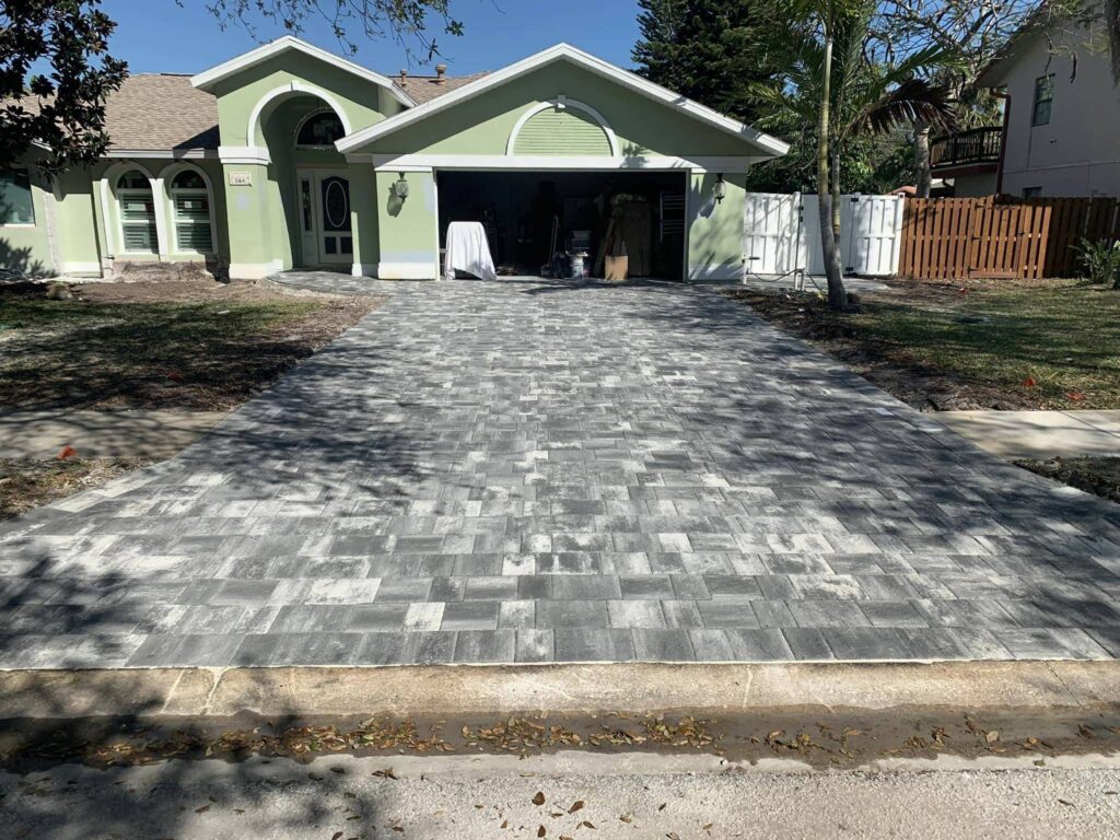 Front Entrance Pavers Brevard Florida