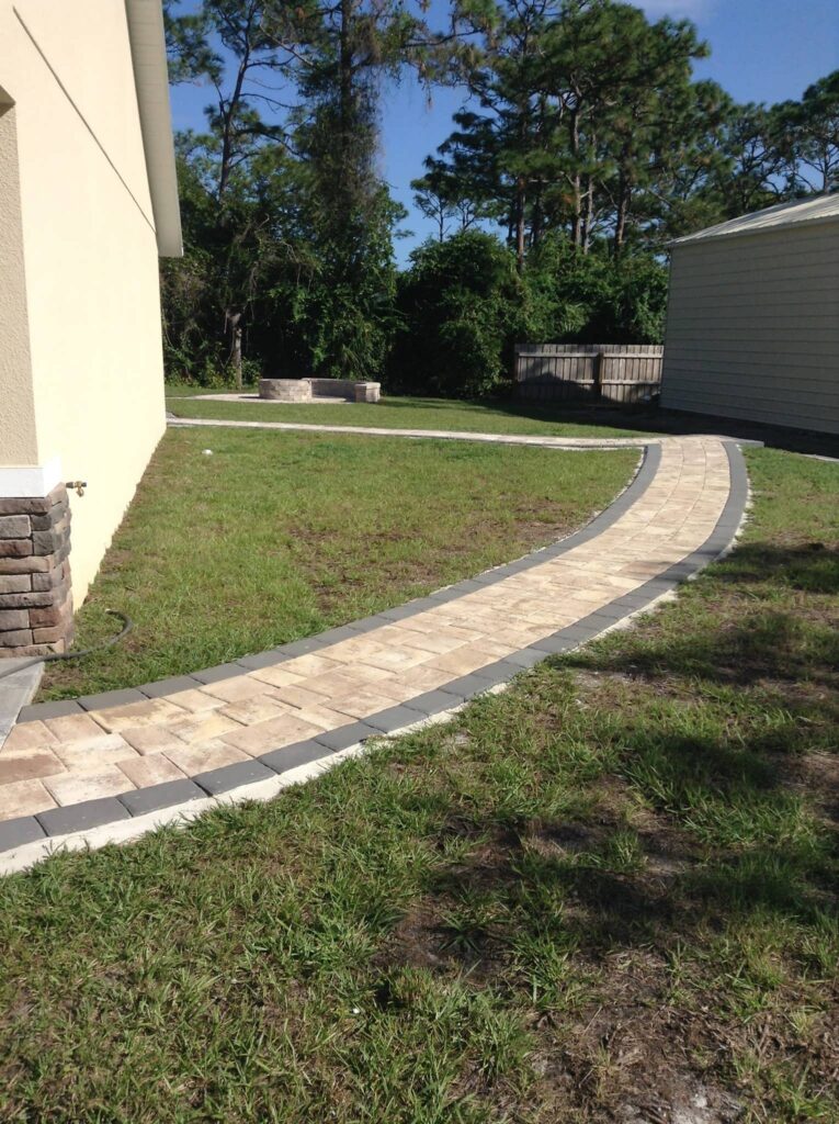 walkway pavers installer brevard county florida