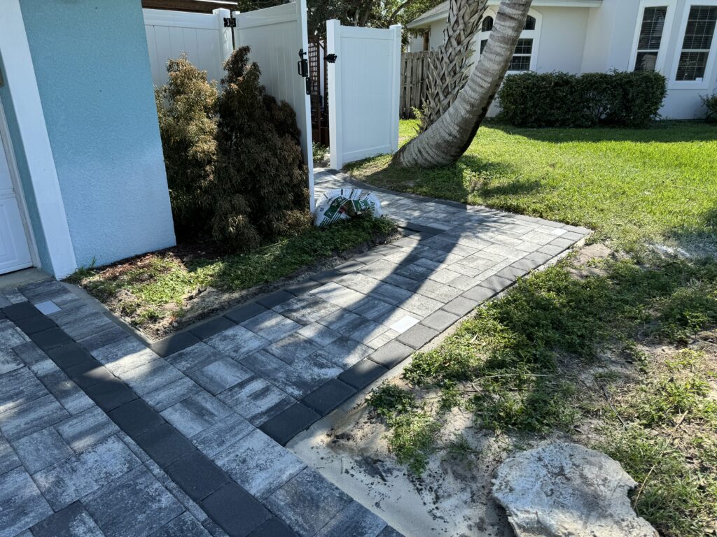 pavers walkway in brevard county florida