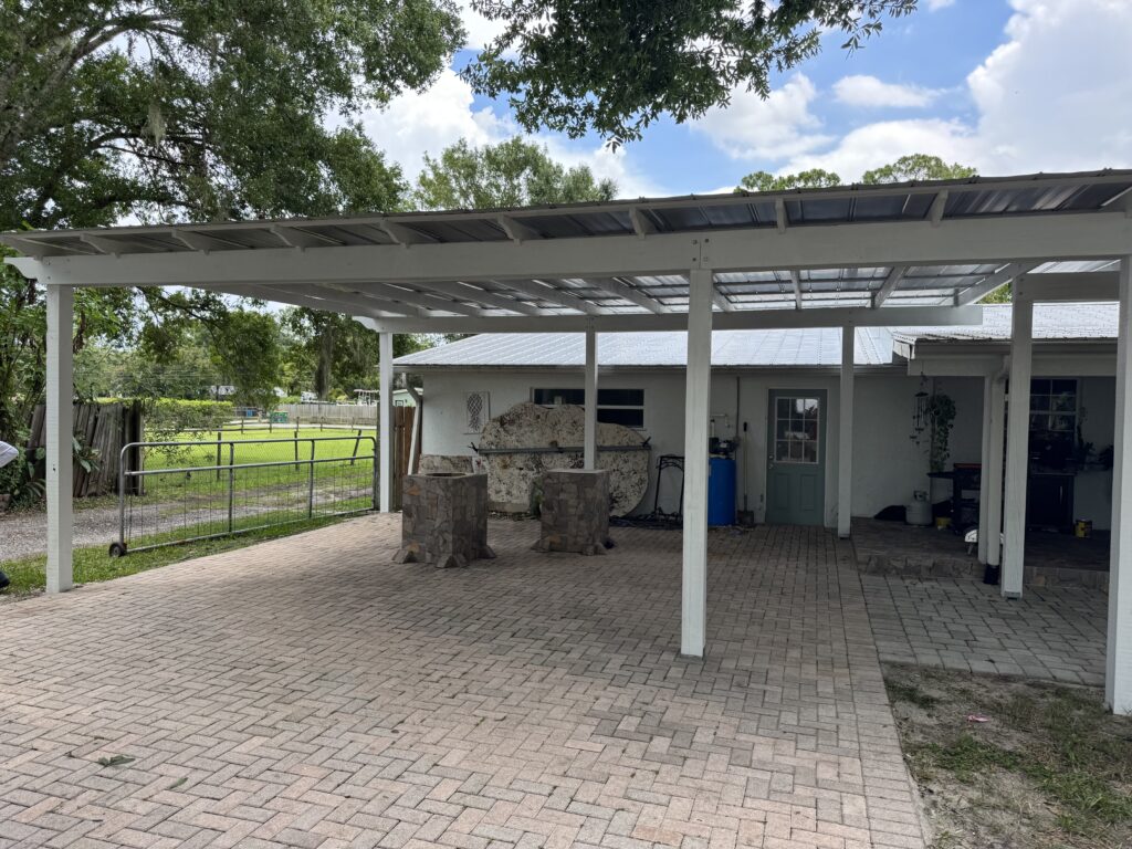 paver pergola installation brevard florida